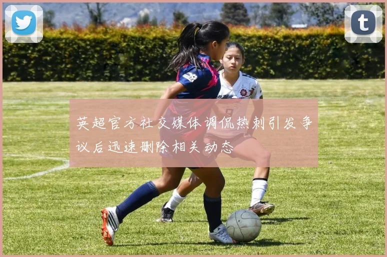 英超官方社交媒体调侃热刺引发争议后迅速删除相关动态