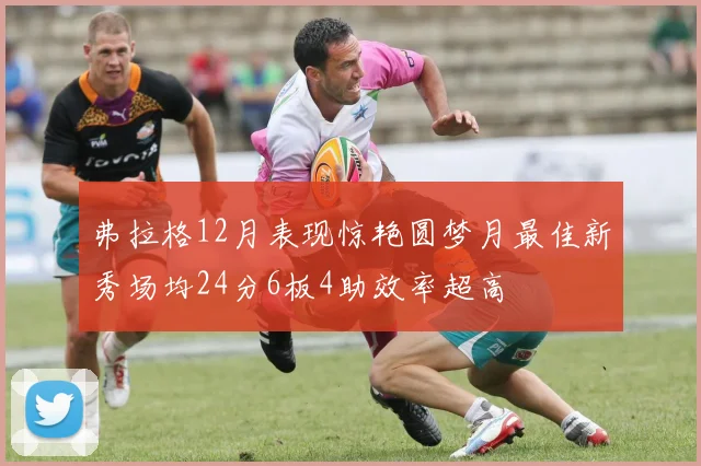 弗拉格12月表现惊艳圆梦月最佳新秀场均24分6板4助效率超高